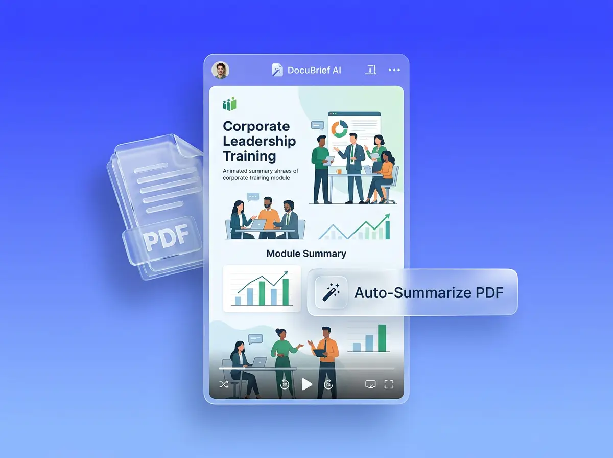 Turn Boring PDFs into Engaging Video