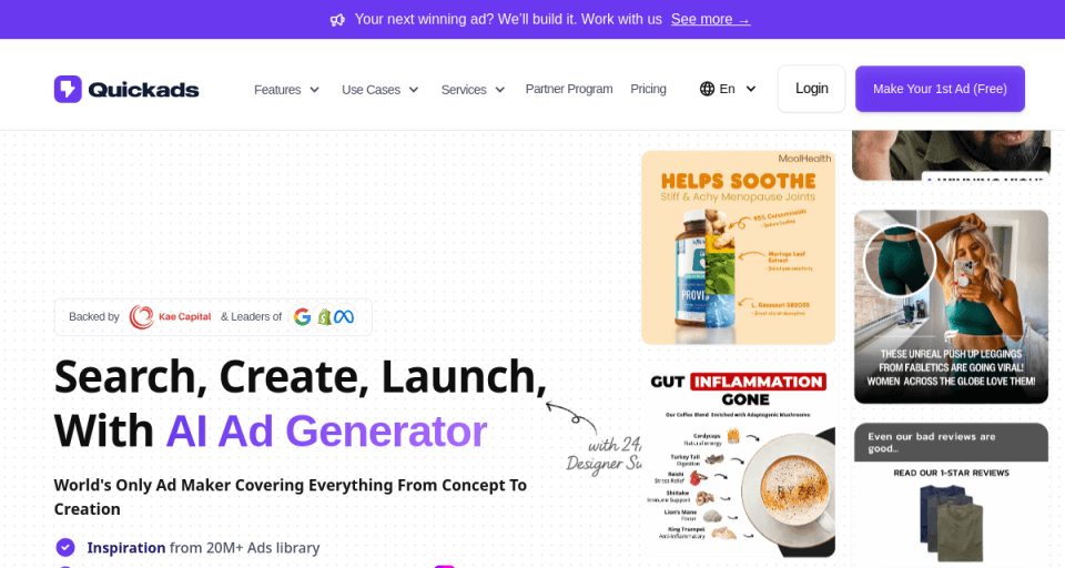 Beste Quickads-alternatief